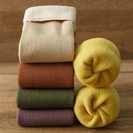 3x Paires de chaussettes d'hiver molletonnées