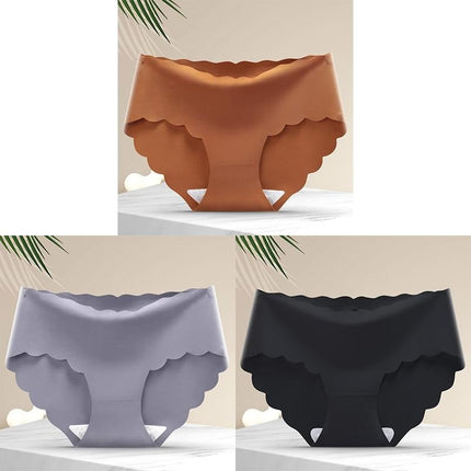 Lot de 3 Culottes sans coutures et élastiques