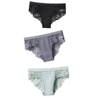 Noir/Gris/Green / L / 3pcs