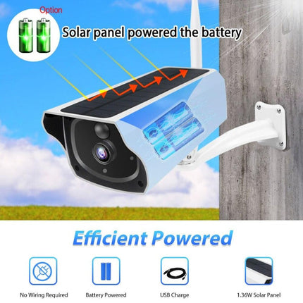 Caméra de surveillance solaire 1080P