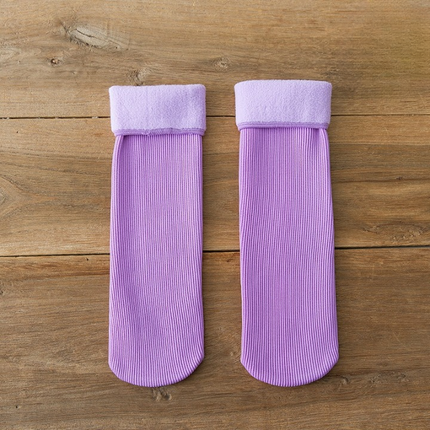 3x Paires de chaussettes d'hiver molletonnées