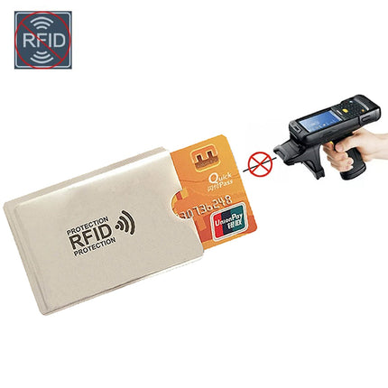 Lot de 10 Étuis de Protection de CB - Anti RFID