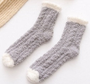 Lot de 5 Paires de Chaussettes Fluffy