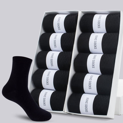 Lot de 10 Paires de Chaussettes Coton