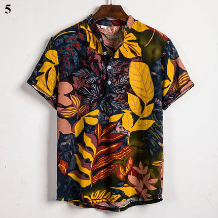 Chemise Hawaienne à Manches Courtes