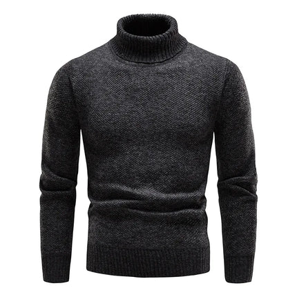 Pull Col Roulé Élégant pour Homme