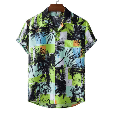 Chemise Hawaienne à Manches Courtes