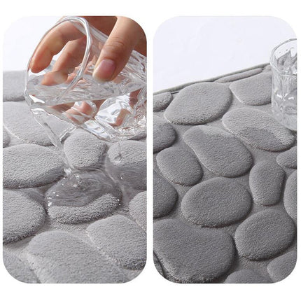 Tapis de bain antidérapant et absorbant