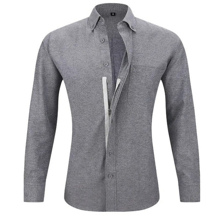 Chemise Ouverture Zip Facile