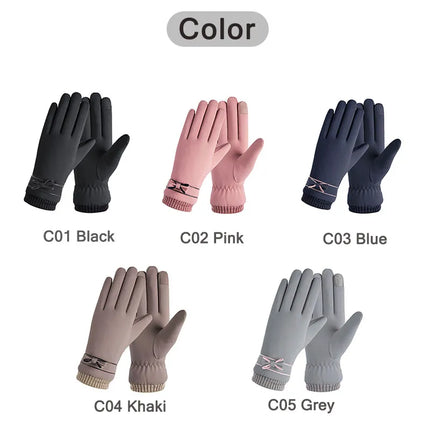 Gants thermiques et imperméables écran tactile pour Femme