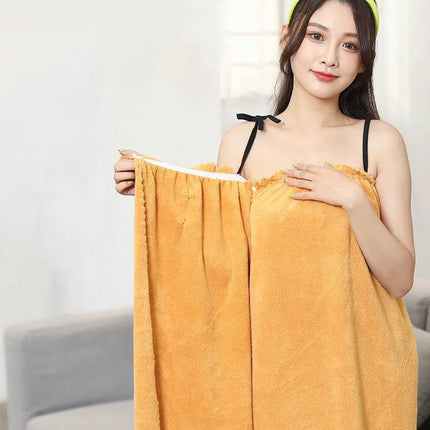 Serviette de bain robe à pression - ULTRA Absorbante