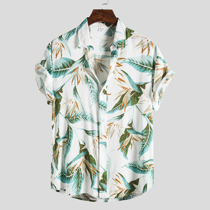 Chemise Hawaienne à Manches Courtes