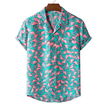 Chemise Hawaienne à Manches Courtes