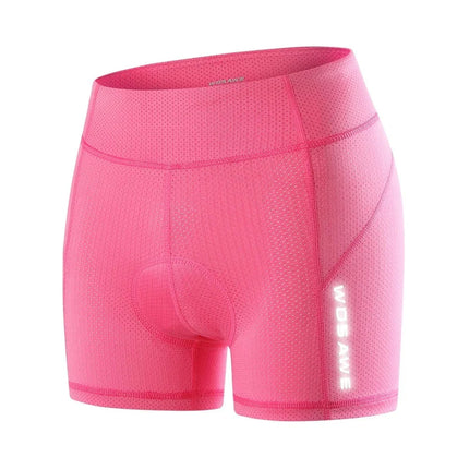 Short de cyclisme rembourré en gel 3D pour femme