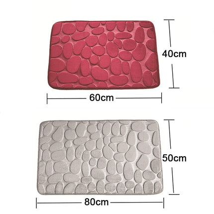 Tapis de bain antidérapant et absorbant