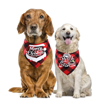 Lot de 2 Bandanas de Noël