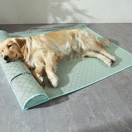 Tapis Confort Respirant avec Oreiller Intégré