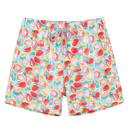 Short de Bain à Motifs Séchage Rapide