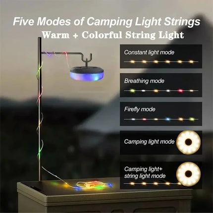 Guirlande Féérique Lumineuse LED Transportable & Rétractable