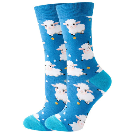 Lot de 2 Paires de chaussettes animaux