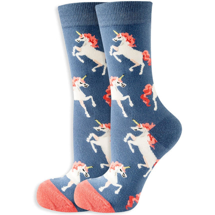 Lot de 2 Paires de chaussettes animaux