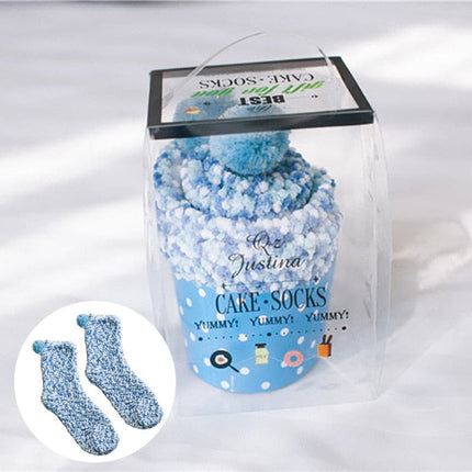 Chaussettes polaires façon Cup Cake