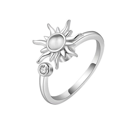 Bague d'anxiété ajustable pour femme