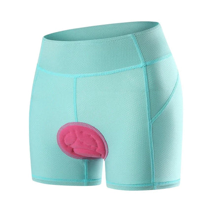 Short de cyclisme rembourré en gel 3D pour femme