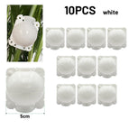 Blanc 10pcs 5cm