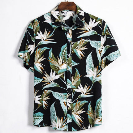 Chemise Hawaienne à Manches Courtes