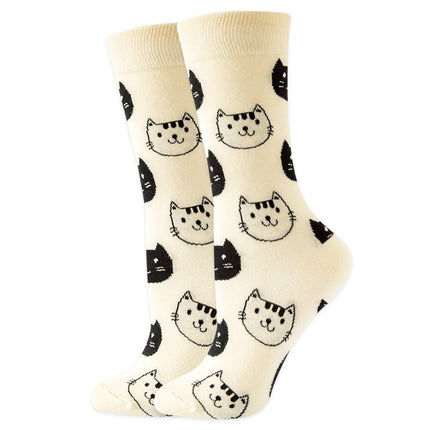 Lot de 2 Paires de chaussettes animaux