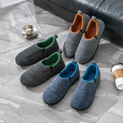 Chaussons Chauds Antidérapants pour Homme