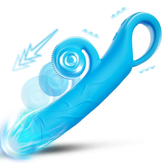 HOT SNAIL - Vibromasseur 2 en 1 : Clitoris & Point G - 10 Vibrations