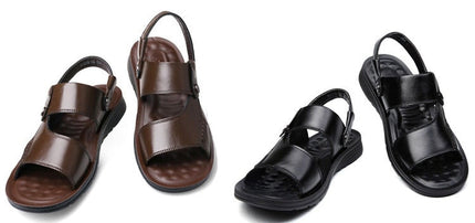 Sandales Hommes Cuir Véritable