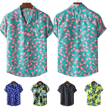 Chemise Hawaienne à Manches Courtes