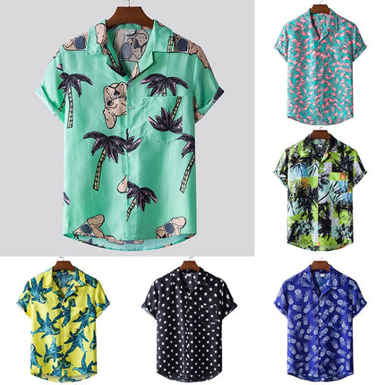 Chemise Hawaienne à Manches Courtes