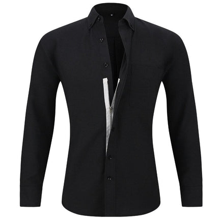 Chemise Ouverture Zip Facile