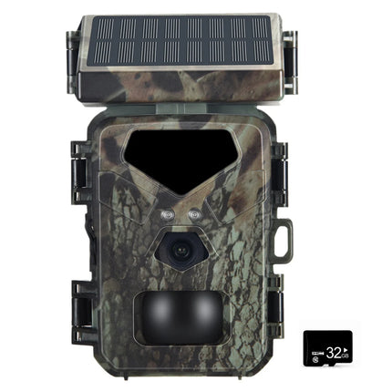 Caméra de Chasse Solaire 20MP Carte 32GB - Vision Nocturne