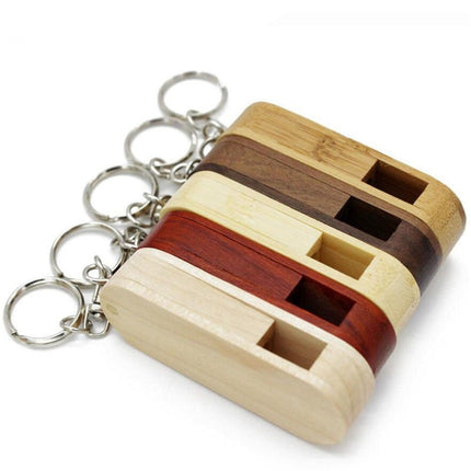 Clé USB Rotative 128GB en Bois Naturel