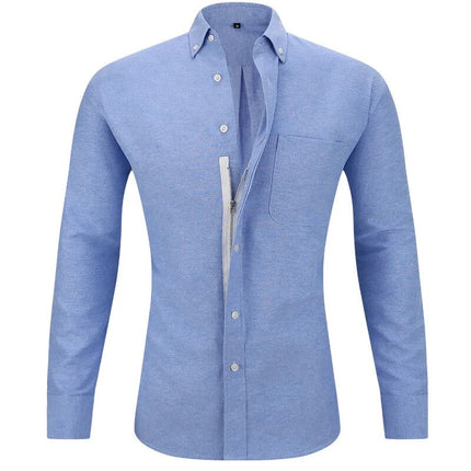 Chemise Ouverture Zip Facile