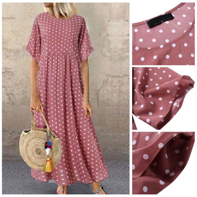 Robe à pois pour Femme