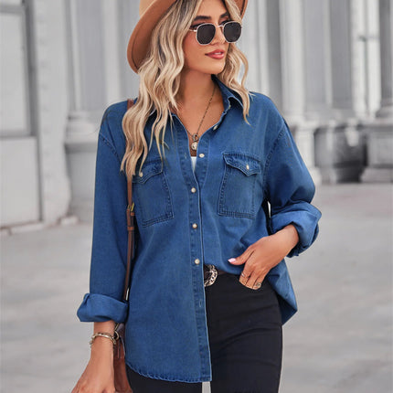 Chemise en Denim - Femme