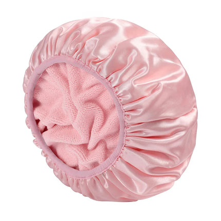 Bonnet de Douche Réutilisable Intérieur Microfibre