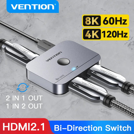 Commutateur HDMI 8K bidirectionnel 2.1