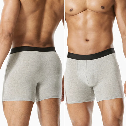 Lot de 7 Boxers Mi-Long en Coton pour Homme