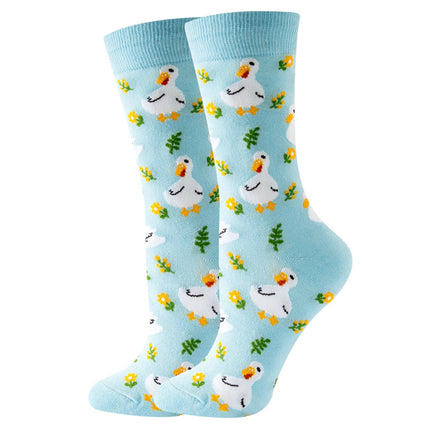 Lot de 2 Paires de chaussettes animaux