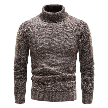 Pull Col Roulé Élégant pour Homme