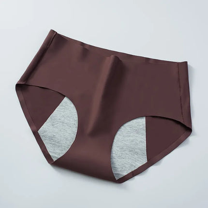 Lot de 3 Culottes anti-fuites en soie glacée