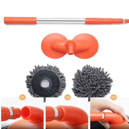 Brosse de lavage rotative pour voiture