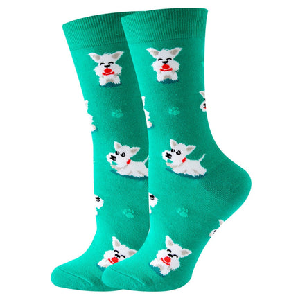 Lot de 2 Paires de chaussettes animaux